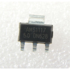  AMS1117-5.0 5V 1A SOT-223 Voltage Regulator IC 5 stk