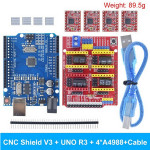 CNC Shield V3 Engraving Machine 3D Printe+ 4pcs  A4988 