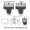 Push Button Switch Self-Lock LED Lamp